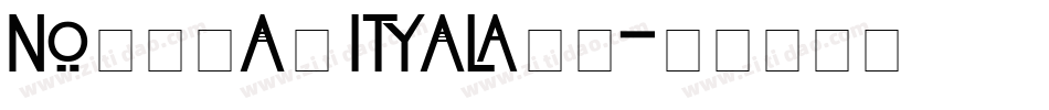Nouveau Italic字体转换